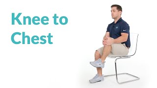 Seated Knee to Chest Chair Exercise