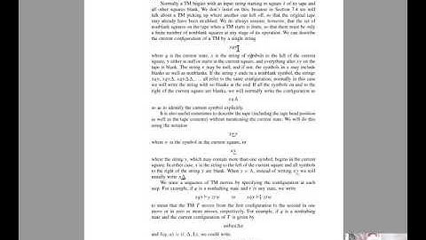 Turing Machines Part 1