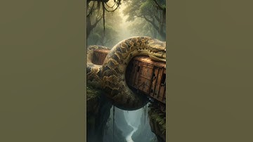 "giant python". #ai #snake #art #animation #wildlife #giantpython @SumeyraCenet  #shorts