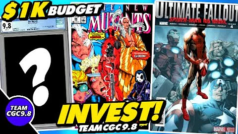 7 CGC 9.8 Comics To Invest In On A $1K BUDGET