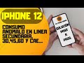 IPHONE 12, CONSUMO SECUNDARIO ANÓMALO, 30,45,60Mah y cae, solución en este video, paso a paso.
