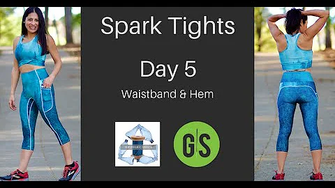 Greenstyle Spark Tights Sew Along Day 5
