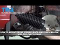 How to Replace Front Steering Rack and Pinion Bellow 2005-2010 Chevrolet Cobalt