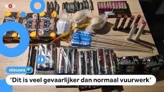 Politie vindt illegaal zwaar vuurwerk bij jongens van 11