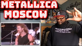 Metallica - Enter Sandman Live Moscow 91 | REACTION