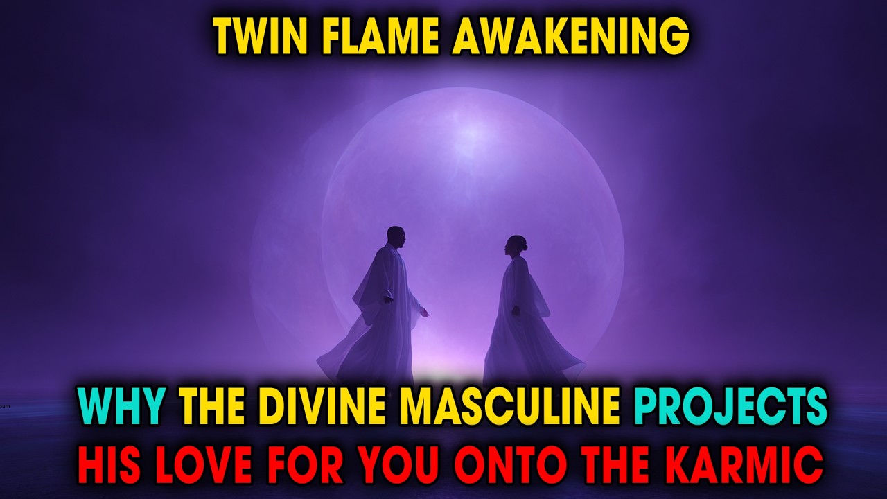 Why the Divine Masculine Projects His Love for You Onto the Karmic Partner | Spiritual Universe