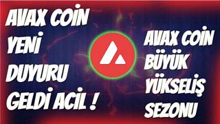 AVAX Coin Kritik Duyuru Geldi ! AVAX Coin Fiyatı Neden Düştü?