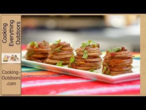 Chipotle Potato Stackers | Tailgating Recipe