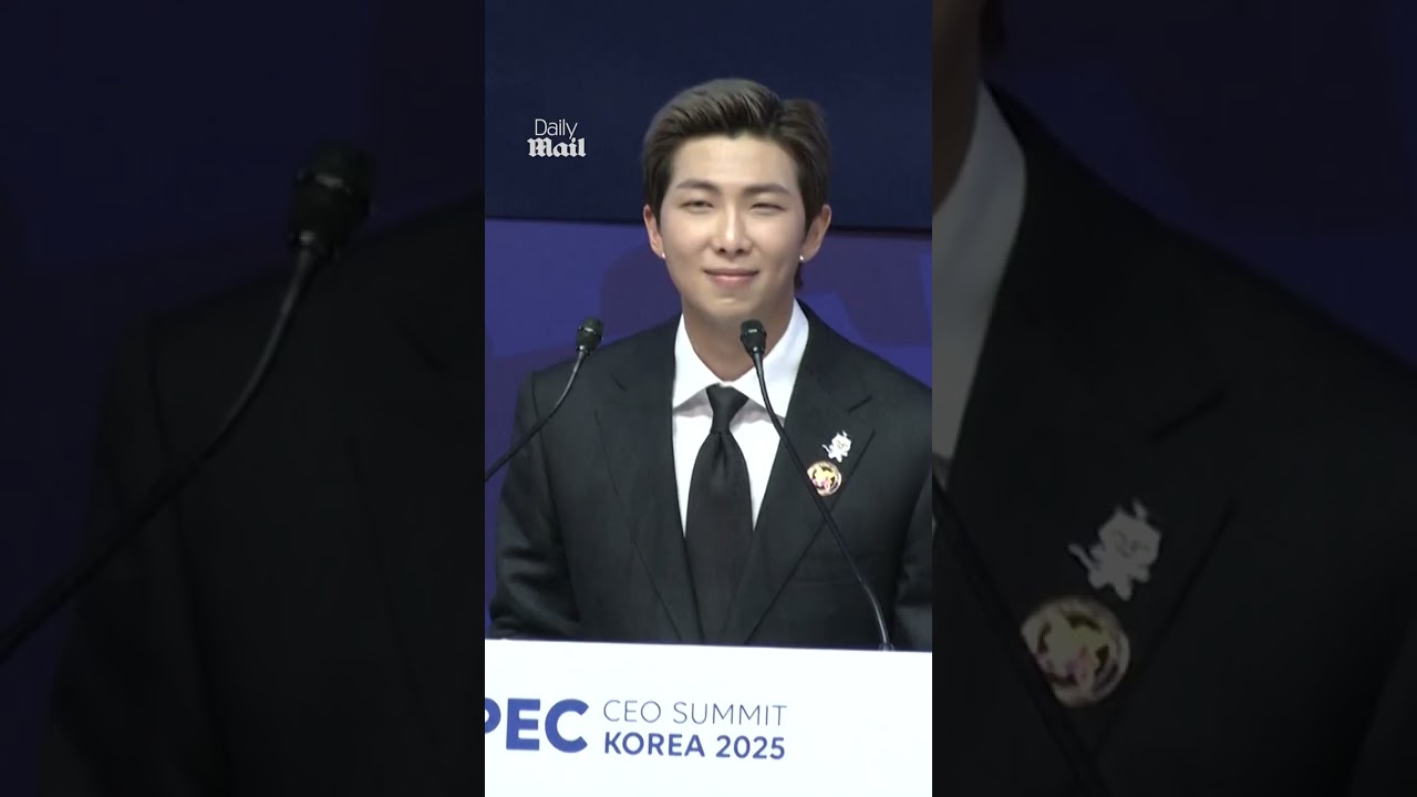 RM, leader of K-POP band BTS, calls for cultural diversity