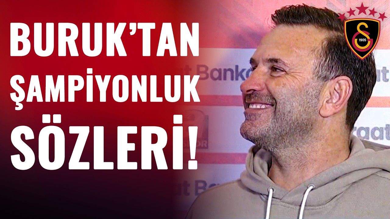 Okan Buruk'tan ÇARPICI ŞAMPİYONLUK SÖZLERİ! 