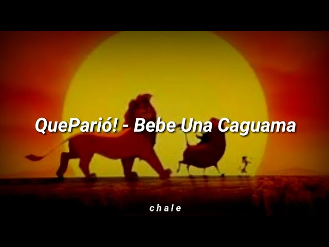 Quepario Bebe Una Caguama Letra Youtube