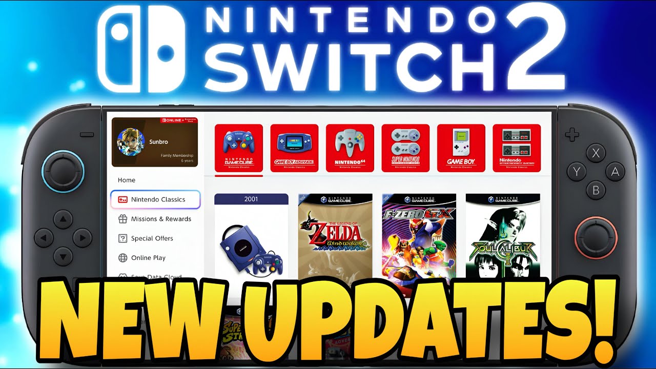NEW Nintendo Switch 2 Updates Just HIT! - YouTube