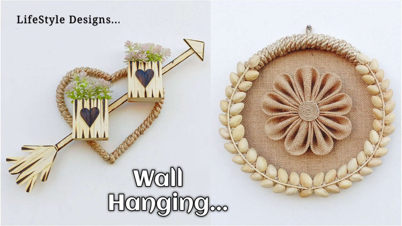 Wall Hanging Home Decor Ideas with Jute Jute Wall Hanging DIY