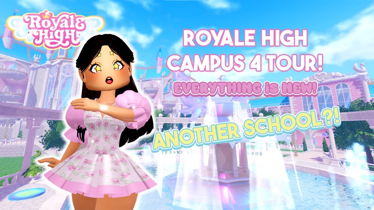 Royale High: NEW Campus 4 Alpha Tour!