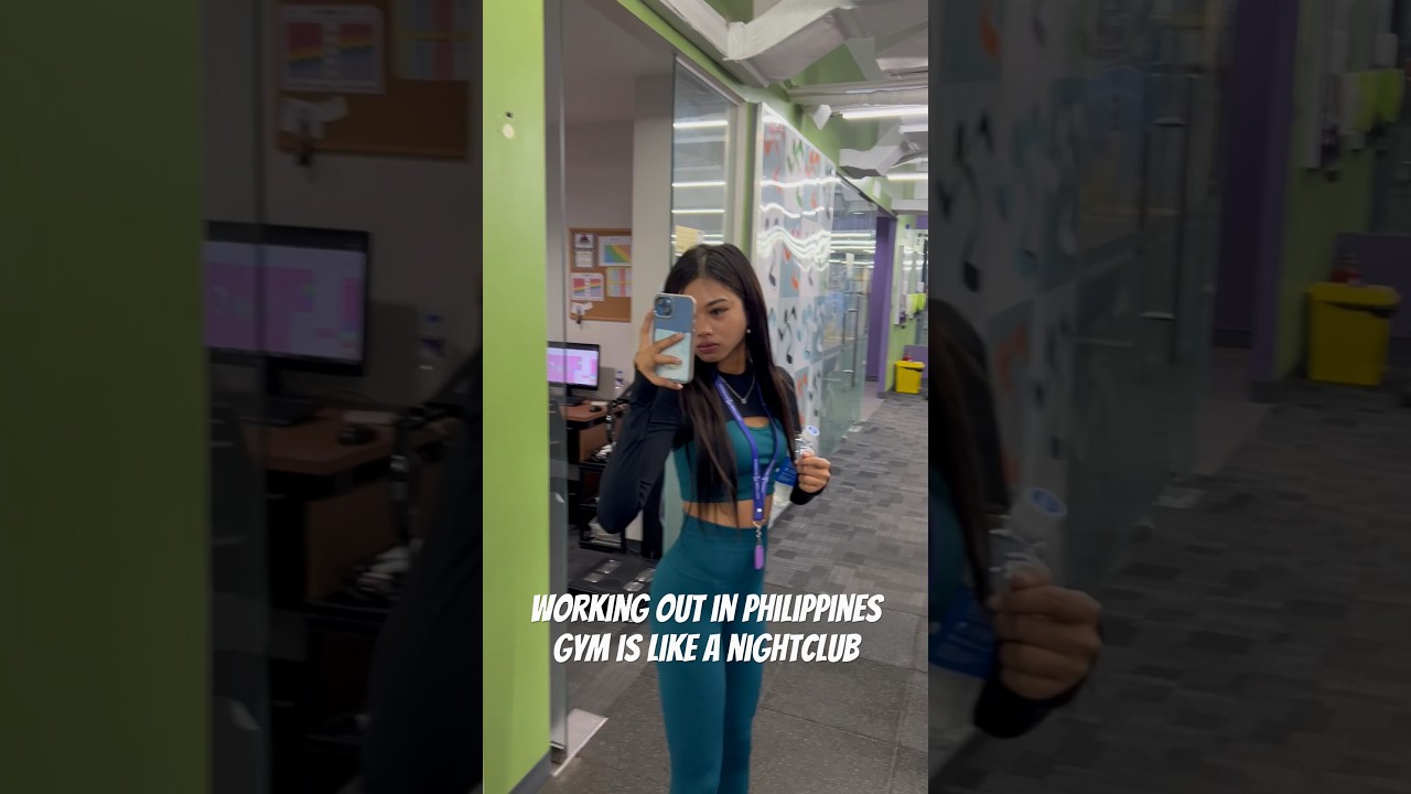 Philippines gym is like a nightclub 