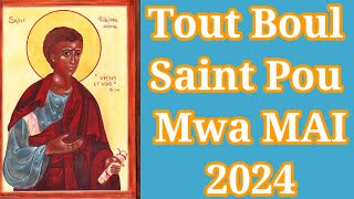 Tout Boul Saint Pou Mois Mai 2024 la #boulsaint #croixdujour #2024