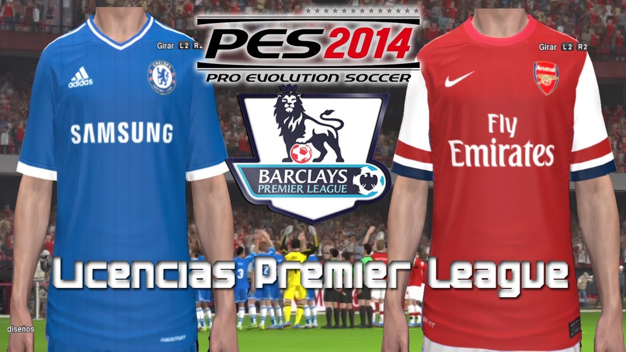 Mostrada la lista de equipos con licencias de PES 2014 • Consola y Tablero