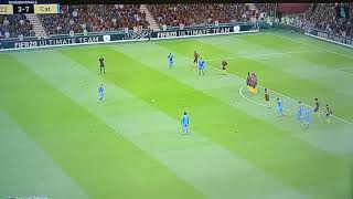 Barcelona new coach ronald koeman amazing long range free -kick | koeman free kick|