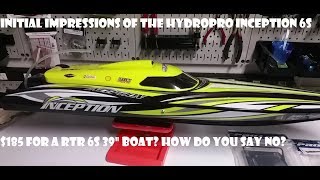 HydroPro Inception 4S / 6S 50MPH Deep V unboxed initial impressions