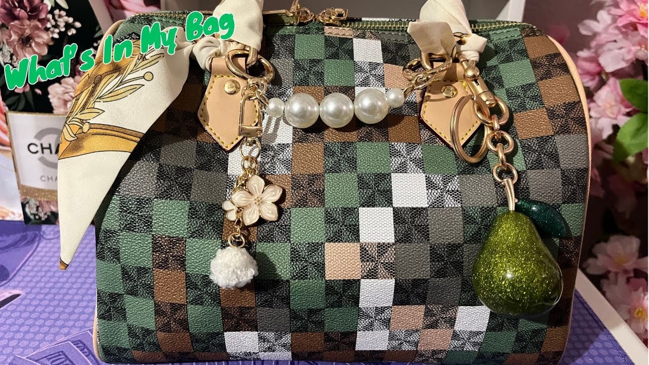 💚What's In My Bag| 🍐Lacel Urwebin top handle bag #amazon #whatsinmybag