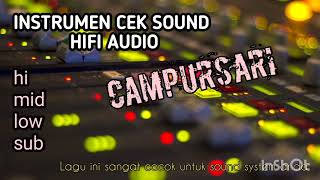 Instrumen cek sound campursari ini subnya glerr banget kendang juga tebal \u0026 jernih