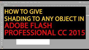 Flash Tutorial: How to Cast Shadow for Any Object in Adobe Flash