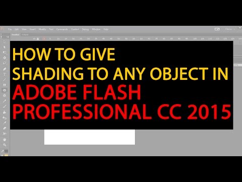 Flash Tutorial: How to Cast Shadow for Any Object in Adobe Flash