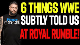 6 Things WWE Subtly Told Us At Royal Rumble 2021 - Drew McIntyre, Edge, Kevin Owens And Roman Reigns