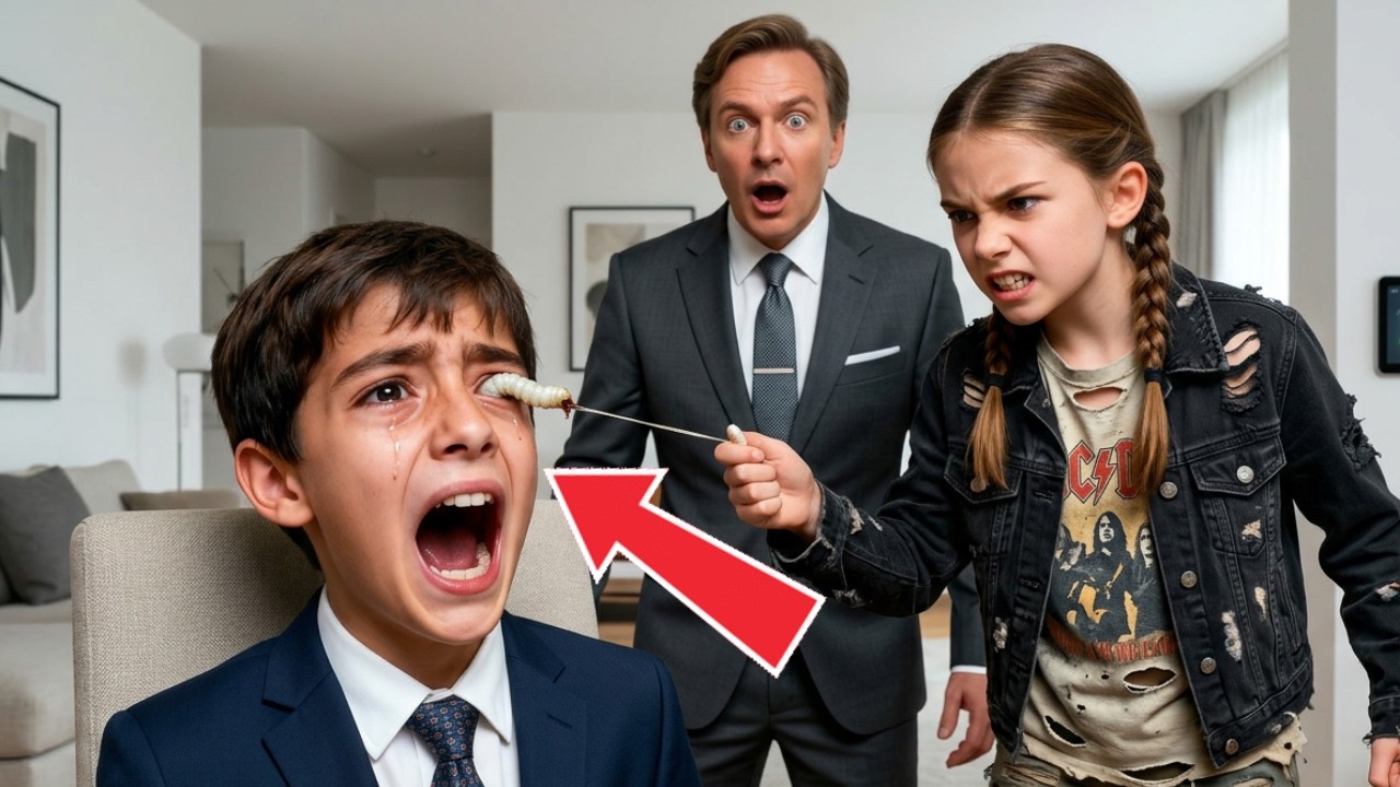 Der Sohn des Millionärs war seit Jahren blind — bis ein armes Mädchen etwas in seinem Auge entdeckte, das kein Arzt je bemerkt hatte...