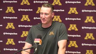 Gopher Coordinators Preview Northwestern State Game