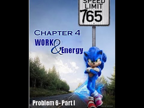 RB Dynamics: Chapter 4 (Work & Energy) Problem 6-Part I - YouTube