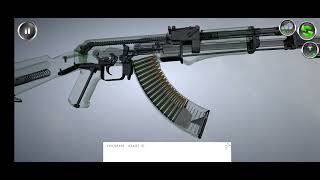 TESTING HOW AK47 SHOOT IN SLOW MOTION #AK47#shoting