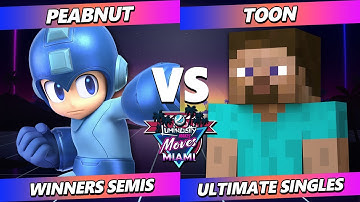 LMMM 2025 TOP 8 - Peabnut (Mega Man) Vs. Toon (Steve) Smash Ultimate - SSBU