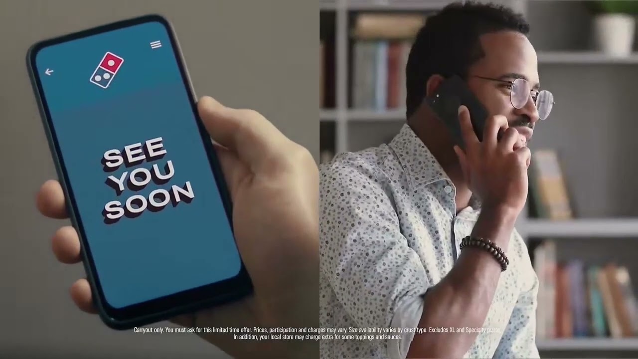 Dominos Carryout One Topping Pizza Deal