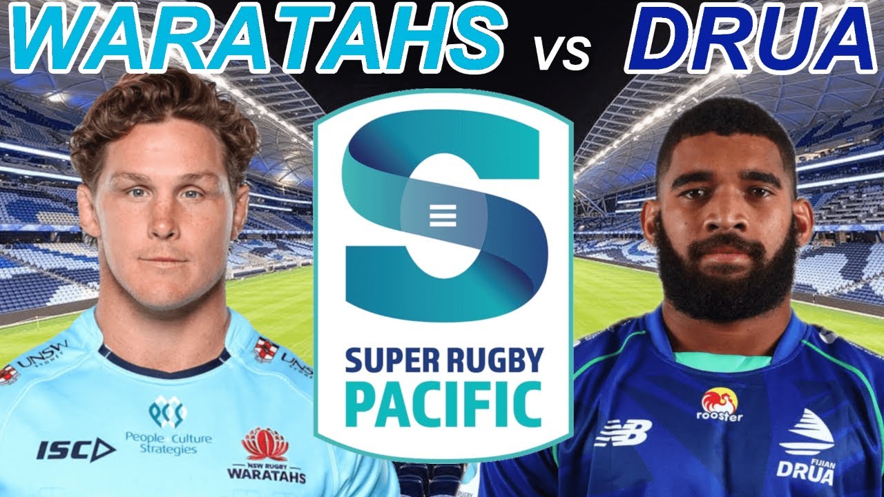 WARATAHS vs FIJIAN DRUA Super Rugby Pacific 2023 Live Commentary