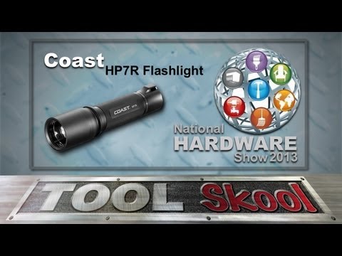 Coast HP7R & HP5R Rechargeable Flashlights