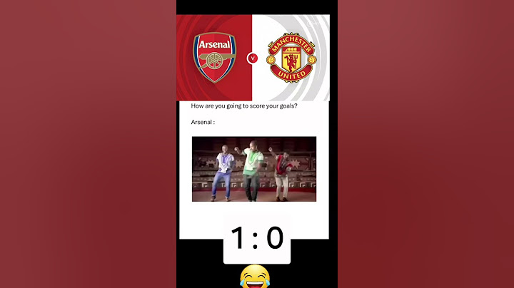 Arsenal How will you score against Manchester United | EPL ArsManU Game  #arsenalvsmanchesterunited