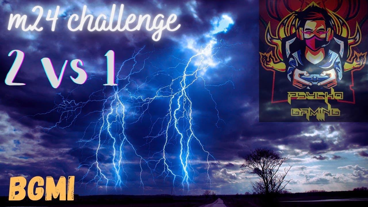 TDM m24 challenge | 2 vs 1 | BattleGrounds Mobile India | PSYCHO GAMING ...