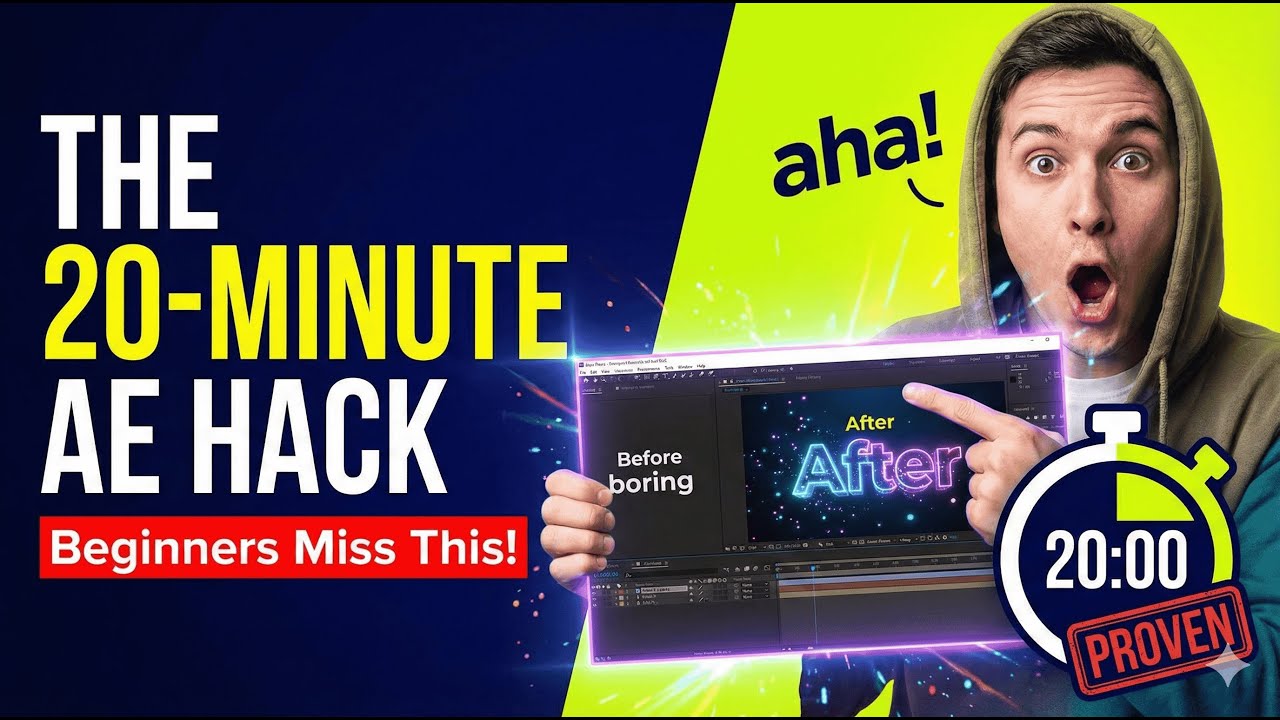 Learn After Effects in 15 Minutes! Beginner Tutorial In Hindi | after ...