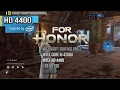 FOR HONOR - Intel HD 4400 - Surface Pro 2 /3 i5 - 4 gb RAM