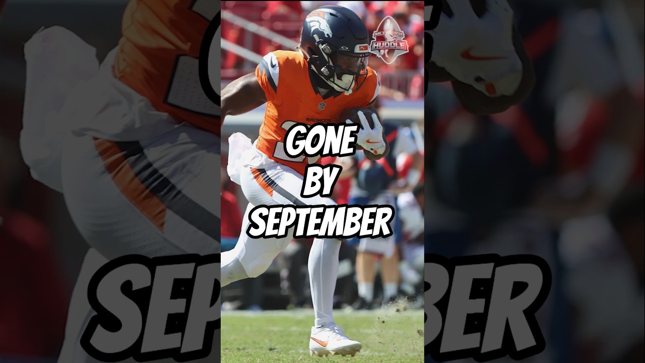 6 #Broncos Vets Who Will Be Gone by September