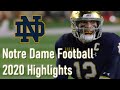 Notre Dame Football 2020 Highlights