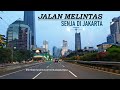 Driving in Jakarta ~ Downtown The Capital City of Indonesia ~ Drive Thru in Jakarta Inner Ring Road