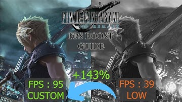 Final Fantasy 7 Remake Intergrade FPS Boost Guide for Low End PCs.
