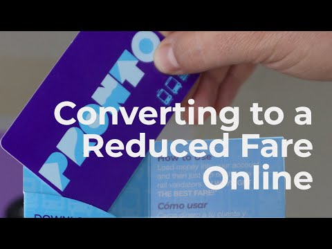 PRONTO - Online Reduced Fare Conversion