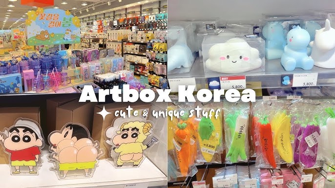 Shopping at Artbox Korea! Korean souvenirs and cute stuff in Korea