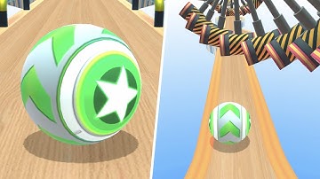 ⚽️ Sky Rolling Ball 3D 🎱 Level 86 Hard Gameplay All Levels (Android, iOS)