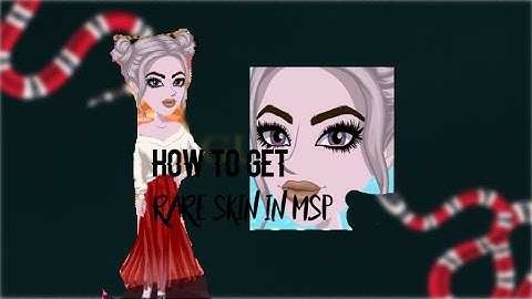 How to get rare skin in MSP! *Not Patched*