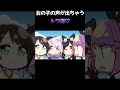 女の子の声が思わず出てしまったトワ様…♡【手描き】【大空スバル/大神ミオ/猫又おかゆ/常闇トワ/ホロライブ/切り抜き】#shorts #short