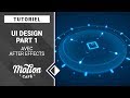 Tuto ui design avec after effects part 1